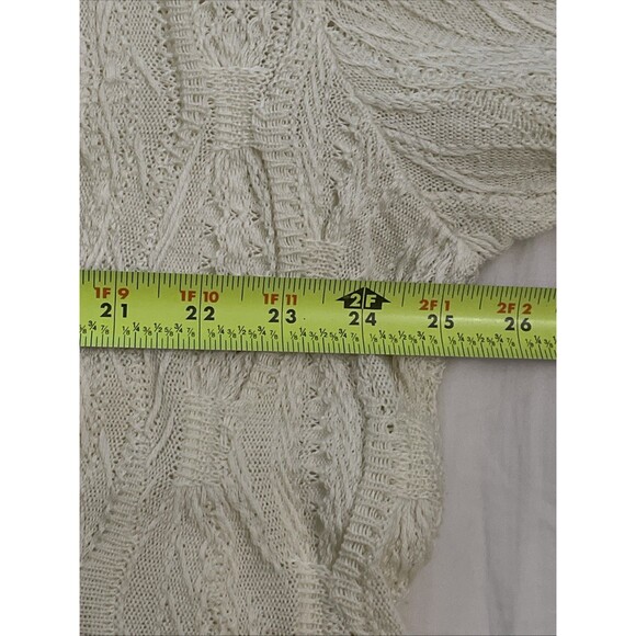 Coogi Australia Basics Vintage Cream Knit Sweater Mens Size XL NEW Old Stock - Picture 7 of 14